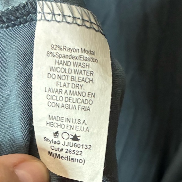 🆕Final Touch Stone Blue Jumpsuit with Wide-Leg Design M🆕 - Picture 9 of 9